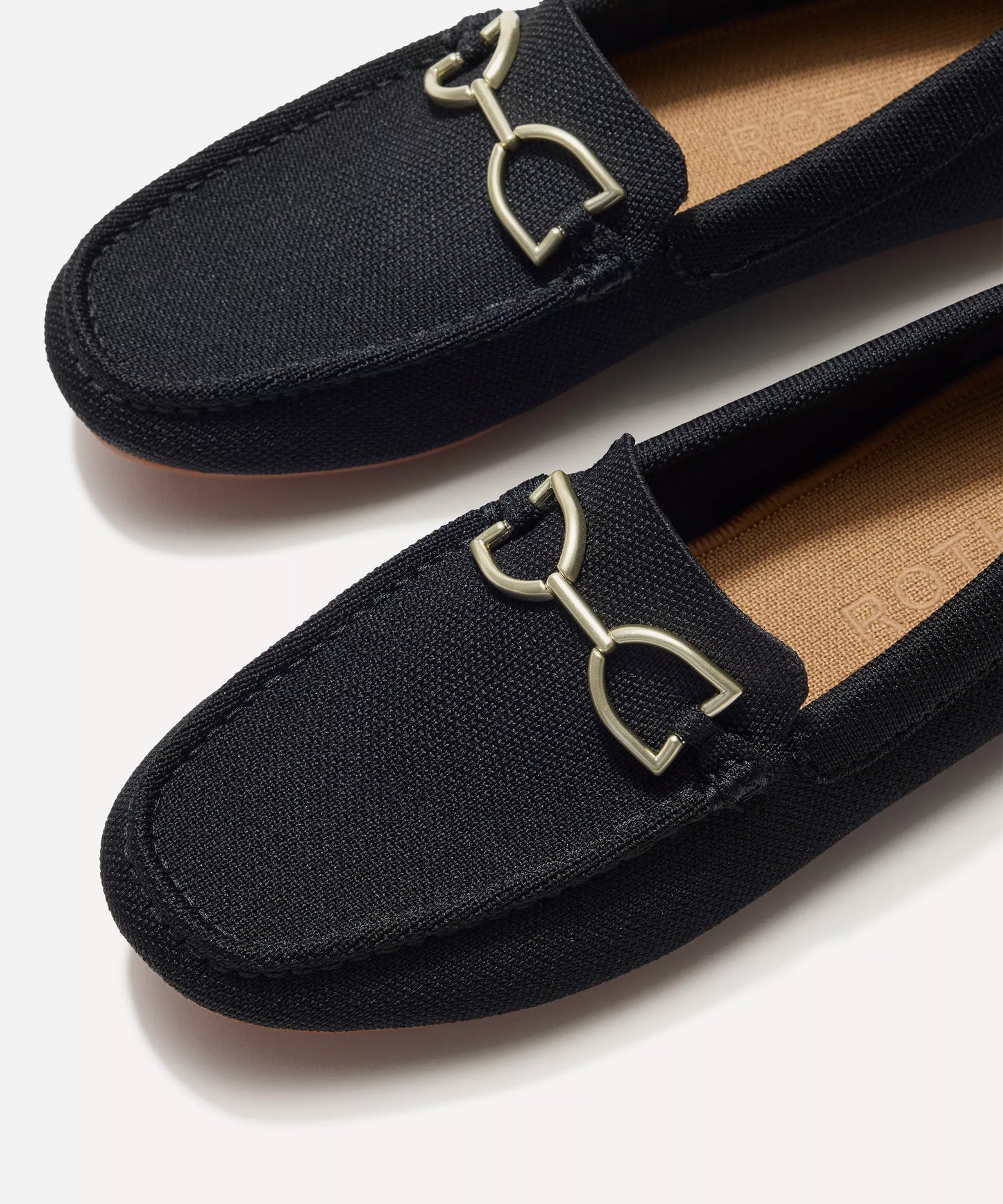 Double Bit Driver Black Loafers