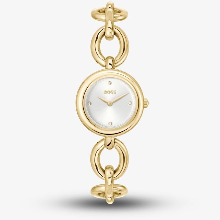 Ladies Live Gold Link Watch