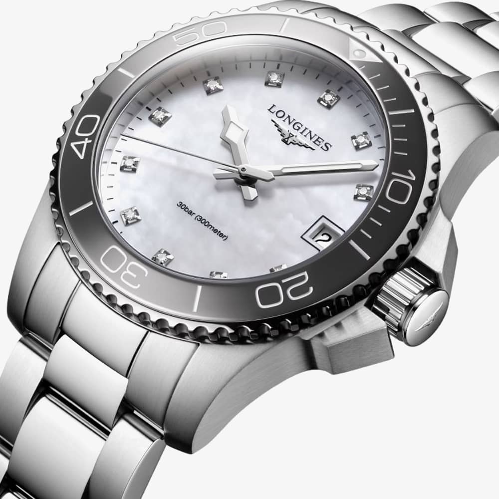 Ladies Hydroconquest Mother Of Pearl Watch