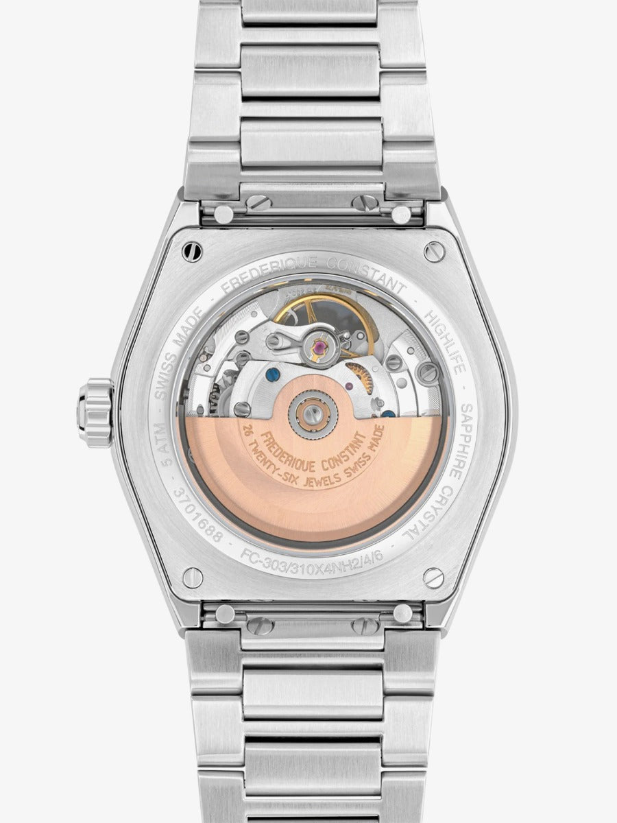 Ladies Highlife Automatic Heratbeat White Dial Watch