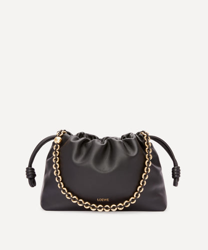 Flamenco Leather Clutch Bag
