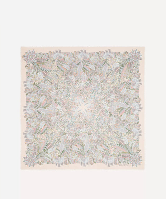 Liberty Adelphi Voyage 140X140 Wool-Silk Scarf