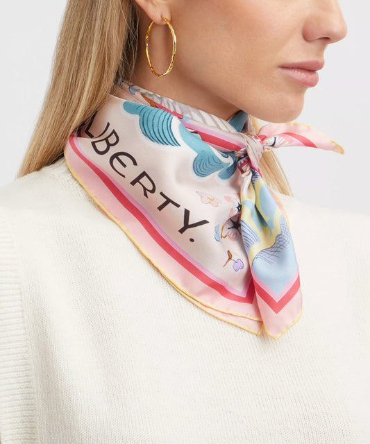Liberty Peace, Love And Liberty 70x70 Silk Scar
